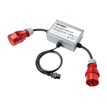 Voltcraft VC GT 6001 32A 3-phasiger Messadapter CEE 32A CAT III 300V (VC-14986080)