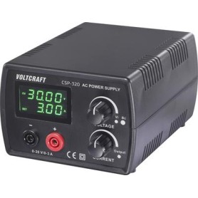 VOLTCRAFT CSP-320 Labornetzgerät, einstellbar 0 - 30 V/DC 1 - 3 A 90 W Netz- und Akkubetrieb Anzahl Ausgänge 1 x (VC-17192770)