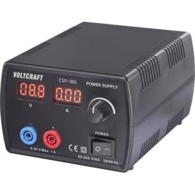 VOLTCRAFT CSP-180 Labornetzgerät, einstellbar Gleichspannung 0 - 30 V/DC 1 A (max.) 30 W Anzahl Ausgänge 1 x (VC-17193975)