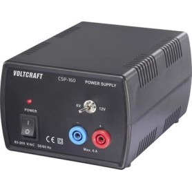 VOLTCRAFT CSP-160 Labornetzgerät Gleichspannung schaltbar 6 V/DC, 12 V/DC 6 A (max.) 72 W Anzahl Ausgänge 1 x (VC-17193980)