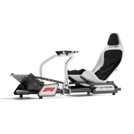 Playseat Formula Instinct - F1 Edition Sedia per gaming universale Seduta imbottita Nero, Bianco (FO.00334)