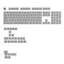 Glorious Gaming GLO-KB-ACC-KC-PC-POLY-US accessorio del dispositivo di ingresso Coperchio per tastiera
