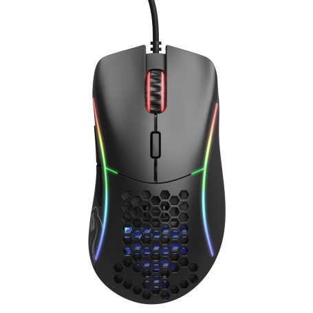 Glorious Gaming Model D mouse Mano destra USB tipo A Ottico 12000 DPI (GD-BLACK)