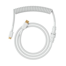 Glorious Gaming GLO-KB-ACC-CBL-COIL-GWHT cavo per tastiera/mouse Bianco 1,4 m
