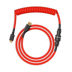 Glorious Gaming GLO-KB-ACC-CBL-COIL-CRED cavo per tastiera/mouse Rosso 1,4 m