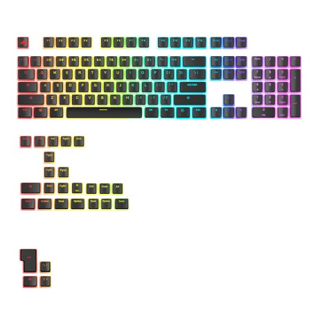Glorious Gaming GLO-KB-ACC-KC-GPBT-AURA-BLK-US accessorio del dispositivo di ingresso Coperchio per tastiera