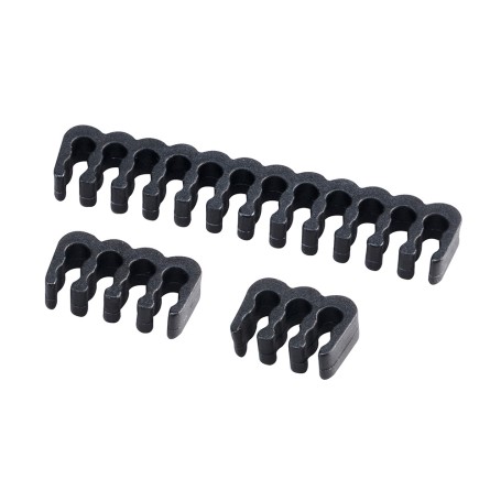 Akasa Kabelkamm Set - 3mm schwarz fermacavo Nero (AK-MX293)