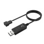 Akasa AK-CBFA10-60BK adattatore per inversione del genere dei cavi 3-pin or 4-pin USB Type-A Nero