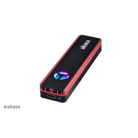 Akasa AK-ENU3M2-06 contenitore di unità di archiviazione Box esterno SSD Nero M.2