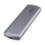 Akasa AK-ENU3M2-05 contenitore di unità di archiviazione Box esterno SSD Argento M.2