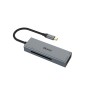 Akasa AK-CR-09BK lettore di schede USB 2.0 Type-C Grigio