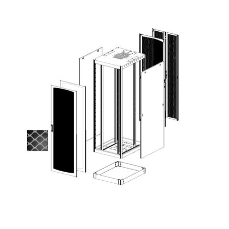 RACK 42U 800X1000X2279 (F8147A2P75N)