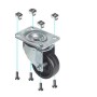 KIT 4 RUOTE - PORTATA 700KG (F9038.)