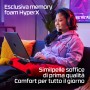 HyperX Cloud III – Cuffie da gaming (nero-rosso) (727A9AA)