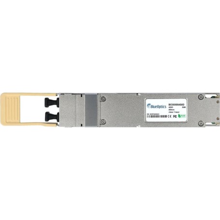 BlueOptics OSFP Transceiver Flat Top 400GBASE-VR4 50 Meter (BO30X854S0D-BO)