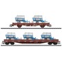 Märklin DB Freight Car Set Era VI Modello di vagone merci ferroviario Kit di montaggio HO (1:87) (46407)