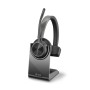 POLY Voyager 4310 UC Auricolare Wireless A Padiglione Ufficio USB tipo-C Bluetooth Base di ricarica Nero (218474-02)