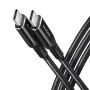Axagon BUCM-CM10AB cavo USB USB 2.0 1 m USB C Nero