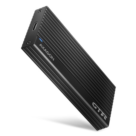 Axagon EEM2-GTR contenitore di unità di archiviazione Box esterno SSD Nero M.2