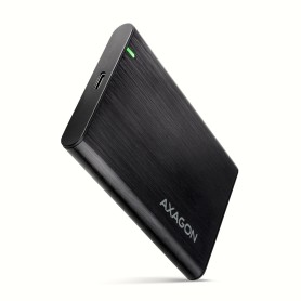 Axagon EE25-A6C contenitore di unità di archiviazione Box esterno HDD/SSD Nero 2.5"