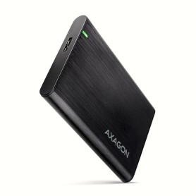 Axagon EE25-A6M contenitore di unità di archiviazione Box esterno HDD/SSD Nero 2.5"