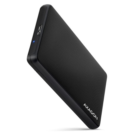 Axagon EE25-SL contenitore di unità di archiviazione Box esterno HDD/SSD Nero 2.5"