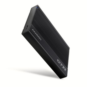 Axagon EE25-GTR USB-C 3.2 Gen 2 - SATA 6G 2.5\" externes Festplattengehäuse geriffelt Box esterno HDD/SSD Nero 2.5"