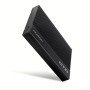 Axagon EE25-GTR USB-C 3.2 Gen 2 - SATA 6G 2.5\" externes Festplattengehäuse geriffelt Box esterno HDD/SSD Nero 2.5"