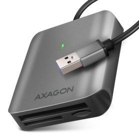 Axagon CRE-S3 External card reader USB-A 3.2 Gen 1 3-slot & lun SD/microSD/CF lettore di schede USB 3.2 Gen 1 (3.1 Gen 1) Type-A