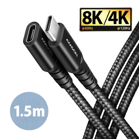Axagon BUCM32-CF15AB cavo USB USB 3.2 Gen 2x2 1,5 m USB C Nero