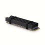 Axagon CLR-M2L10 sistema di raffreddamento per computer M.2 NVMe SSD, Unità allo stato solido Dissipatore di calore/Radiatore N