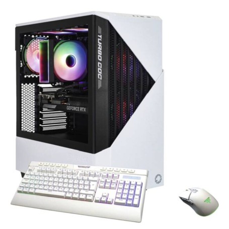 Hyrican PCK07803 PC/stazione di lavoro AMD Ryzen™ 5 9600X 16 GB DDR5-SDRAM SSD NVIDIA GeForce RTX 5070 Windows 11 Home Bianco