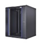 Wirewin WCAB PS2 600X450X6U B FP rack 6U Da parete Nero (WCAB PS2 600X450X6U B FP)