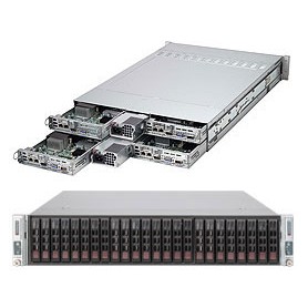 Supermicro SuperChassis 217HQ-R1400B Supporto Nero 1400 W (CSE-217HQ-R1400B)