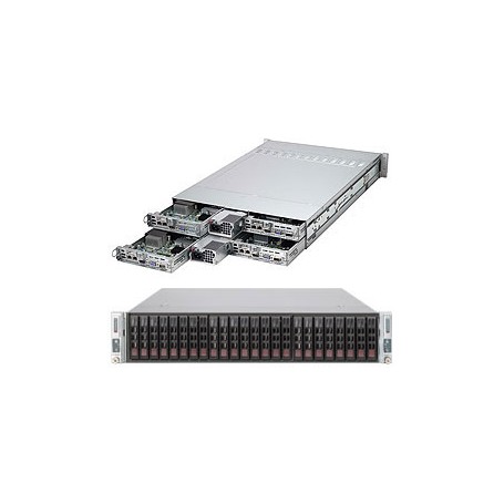 Supermicro SuperChassis 217HQ-R1400B Supporto Nero 1400 W (CSE-217HQ-R1400B)