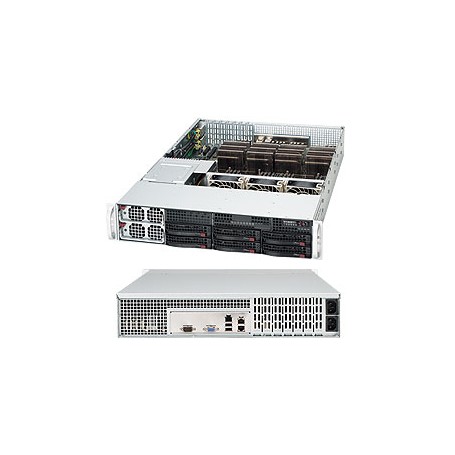 Supermicro CSE-828TQ-R1400LPB computer case Supporto Nero 1400 W (CSE-828TQ-R1400LPB)