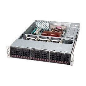 Supermicro SuperChassis 216E1-R900LPB, Black Basso profilo (Slimline - stilizzato) Nero 900 W (CSE-216E1-R900LPB)