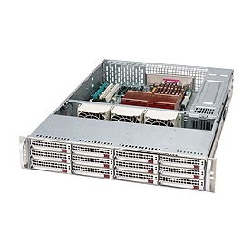 Supermicro SuperChassis 826E1-R800LPV, Silver Basso profilo (Slimline - stilizzato) Argento 800 W (CSE-826E1-R800LPV)