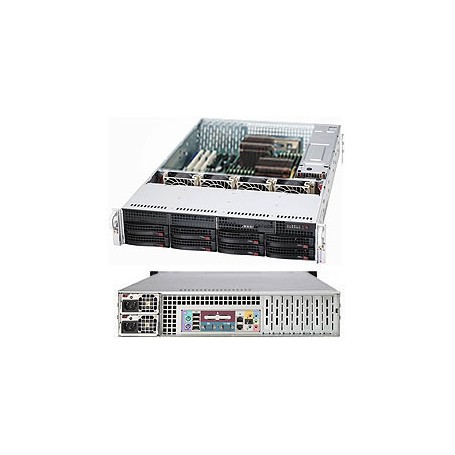 Supermicro CSE-829TQ-R920LPB computer case Basso profilo (Slimline - stilizzato) Nero 920 W (CSE-829TQ-R920LPB)