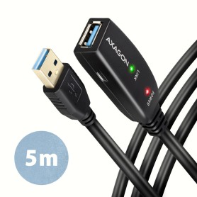 Axagon ADR-305 USB 3.2 Gen 1 A-M - A-F active extension/repeater cable 5m - Kabel - Digital/Daten cavo USB USB 3.2 Gen 1 (3.1 Ge