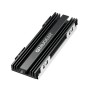 GRAUGEAR G-PS5HS02 sistema di raffreddamento per computer Unità allo stato solido Dissipatore di calore/Radiatore Nero, Argento