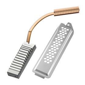 GRAUGEAR G-PS5HS01-COV sistema di raffreddamento per computer Unità allo stato solido Dissipatore di calore/Radiatore Rame, Arg