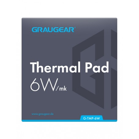 GRAUGEAR G-TMP-6W compontente del dissipatore di calore Cuscinetto termico 6 W/m·K
