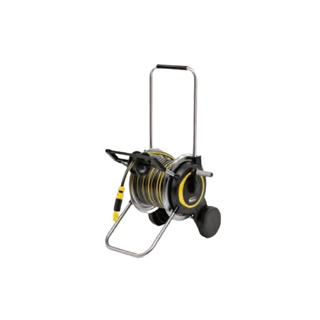 Kärcher 2.645-368.0 avvolgitubo da giardino Carrello avvolgitubo Nero, Giallo