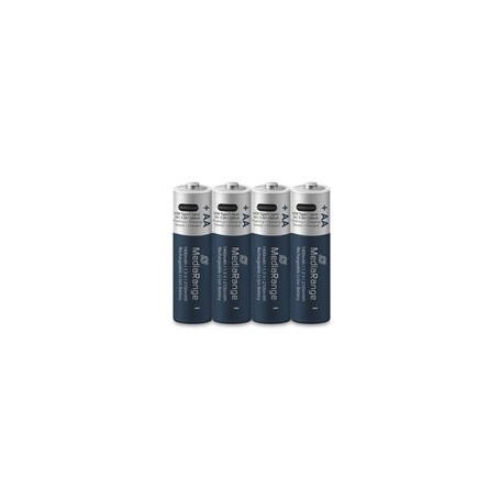 MediaRange MRBAT161 batteria per uso domestico Batteria ricaricabile Stilo AA Ioni di Litio