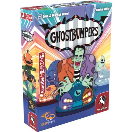 Pegasus Ghostbumpers 30 min Carta da gioco Famiglia (57829G)