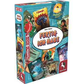 Pegasus FERTIG ICH HABE DONE I HAVE 20 min Carta da gioco Famiglia (18293G)