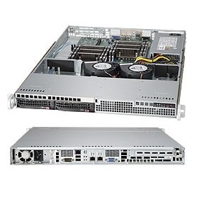 Supermicro SYS-6017R-TDLF sistema barebone per server Intel® C602 LGA 2011 (Socket R) Rack (1U)