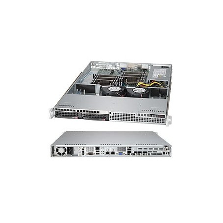 Supermicro SYS-6017R-TDLF sistema barebone per server Intel® C602 LGA 2011 (Socket R) Rack (1U)
