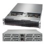 Supermicro SuperServer 2028BT-HTR+ Intel® C612 LGA 2011 (Socket R) Armadio (2U) Nero (SYS-2028BT-HTR+)